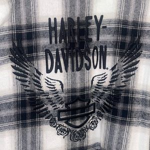 Womens Harley Davidson Button Down